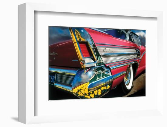 Buick Century '58 in Holland-Graham Reynold-Framed Art Print