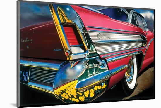 Buick Century '58 in Holland-Graham Reynold-Mounted Art Print