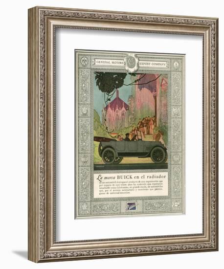 Buick, Magazine Advertisement, USA, 1920-null-Framed Giclee Print