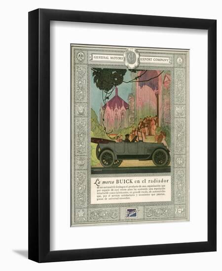 Buick, Magazine Advertisement, USA, 1920-null-Framed Giclee Print