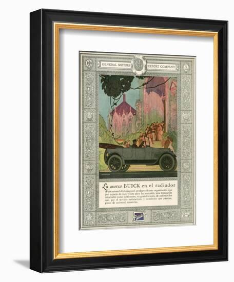 Buick, Magazine Advertisement, USA, 1920-null-Framed Giclee Print