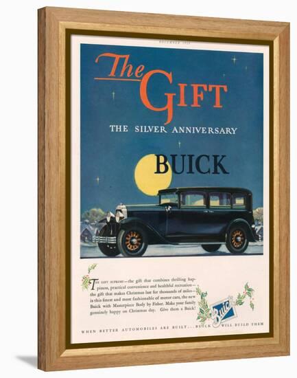 Buick, Magazine Advertisement, USA, 1928-null-Framed Premier Image Canvas