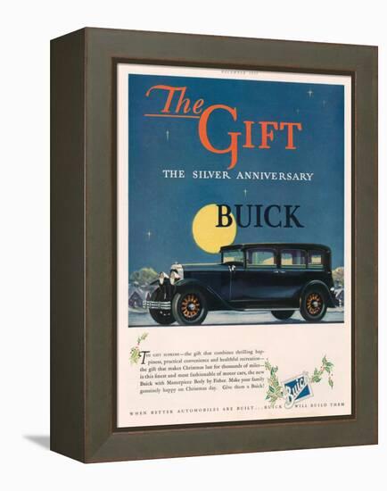 Buick, Magazine Advertisement, USA, 1928-null-Framed Premier Image Canvas