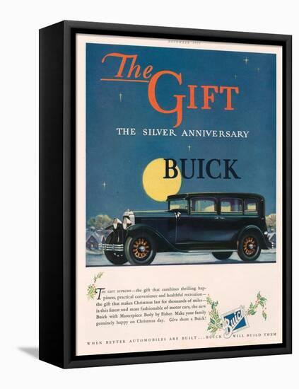 Buick, Magazine Advertisement, USA, 1928-null-Framed Premier Image Canvas