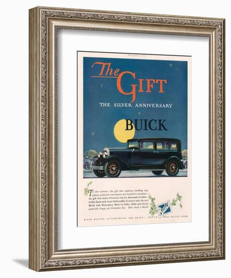 Buick, Magazine Advertisement, USA, 1928-null-Framed Giclee Print