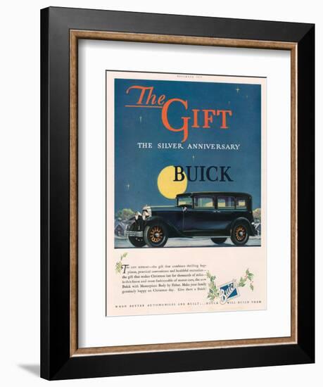 Buick, Magazine Advertisement, USA, 1928-null-Framed Giclee Print