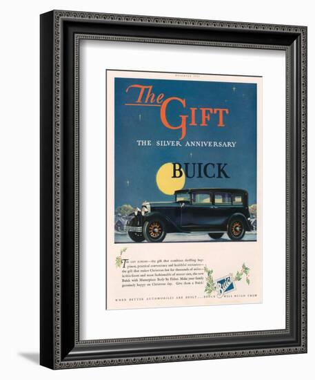 Buick, Magazine Advertisement, USA, 1928-null-Framed Giclee Print