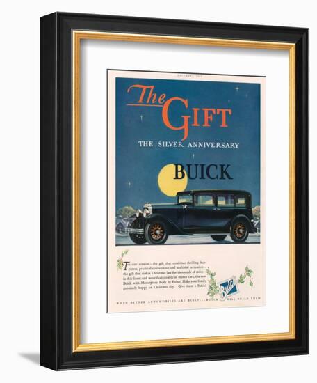 Buick, Magazine Advertisement, USA, 1928-null-Framed Giclee Print