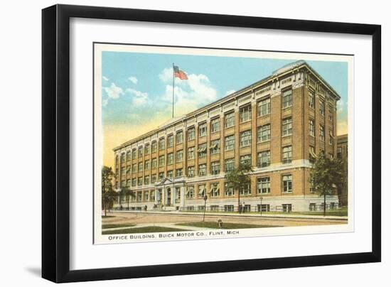 Buick Motor Company, Flint, Michigan-null-Framed Art Print