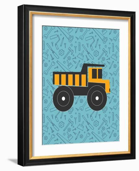 Build 1-Kimberly Allen-Framed Art Print