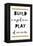 Build Explore Play Dream-Jennifer McCully-Framed Stretched Canvas