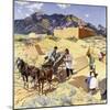 Builders in the Desert-Walter Ufer-Mounted Giclee Print
