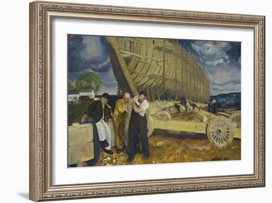 Builders of Ships, 1916-George Wesley Bellows-Framed Giclee Print