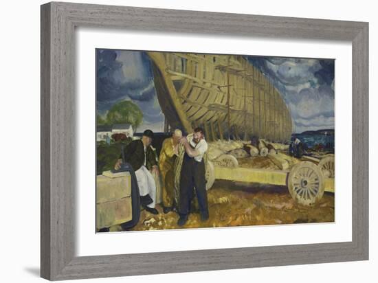 Builders of Ships, 1916-George Wesley Bellows-Framed Giclee Print