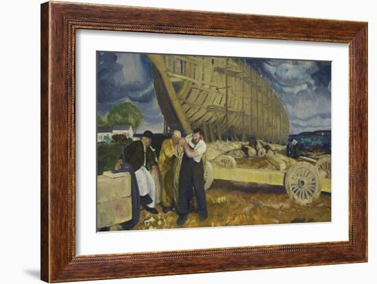 Builders of Ships, 1916-George Wesley Bellows-Framed Giclee Print