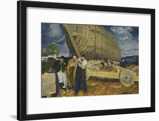 Builders of Ships, 1916-George Wesley Bellows-Framed Giclee Print