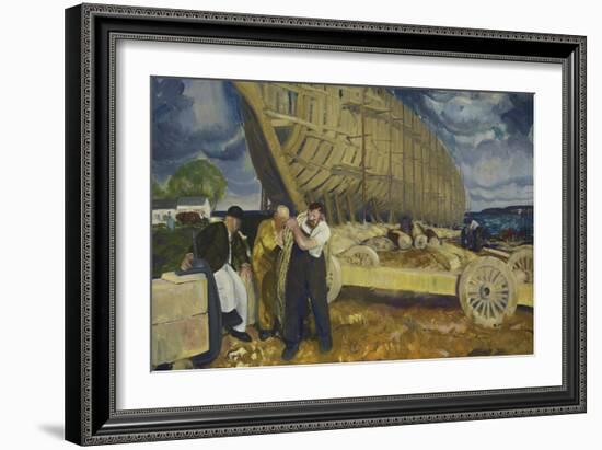 Builders of Ships, 1916-George Wesley Bellows-Framed Giclee Print