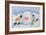 Building a Snowman-David Cooke-Framed Giclee Print