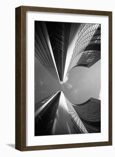 Building Abstract, New York City 80-Monte Nagler-Framed Photographic Print