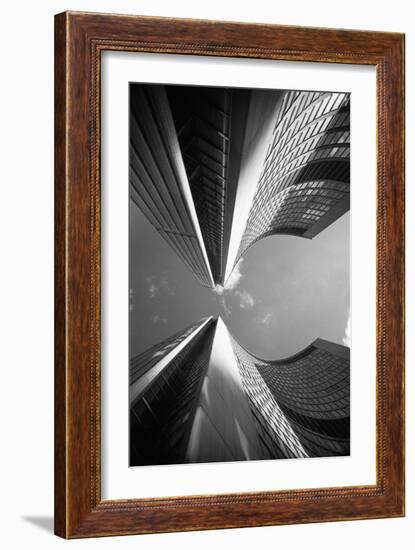 Building Abstract, New York City 80-Monte Nagler-Framed Photographic Print