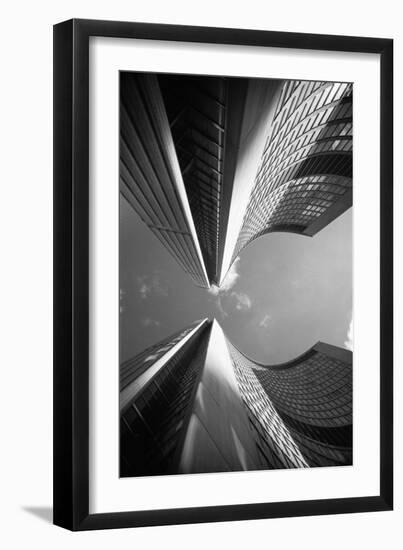 Building Abstract, New York City 80-Monte Nagler-Framed Photographic Print