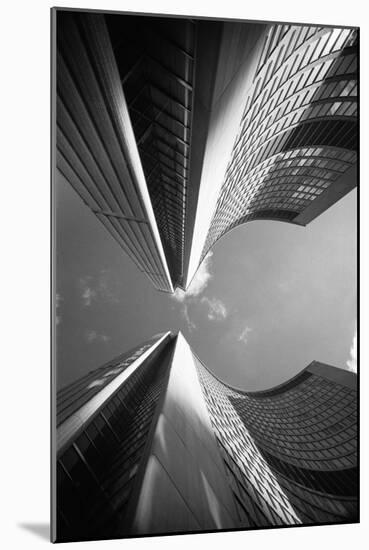 Building Abstract, New York City 80-Monte Nagler-Mounted Photographic Print