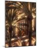 Building and Palms, Eivissa, Ibiza, Balearics, Spain-Walter Bibikow-Mounted Photographic Print