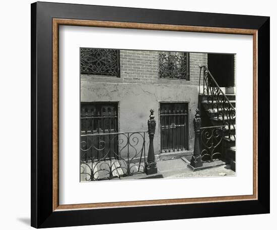 Building and Stairs, New York, 1945-Brett Weston-Framed Photographic Print