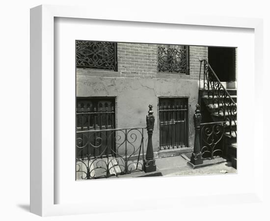 Building and Stairs, New York, 1945-Brett Weston-Framed Photographic Print