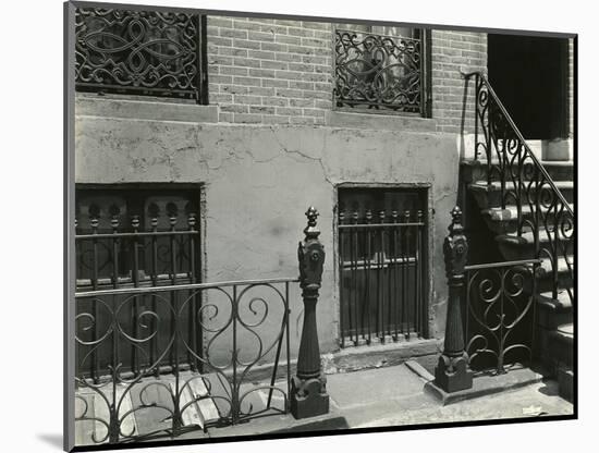 Building and Stairs, New York, 1945-Brett Weston-Mounted Photographic Print
