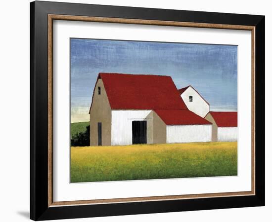 Building Block - Barn-Mark Chandon-Framed Giclee Print