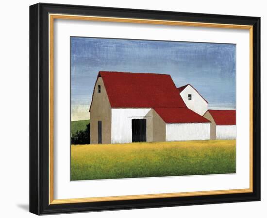 Building Block - Barn-Mark Chandon-Framed Giclee Print