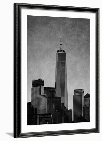 Building Blocks - Noir-Pete Kelly-Framed Giclee Print