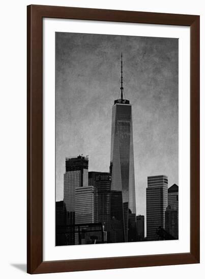 Building Blocks - Noir-Pete Kelly-Framed Giclee Print