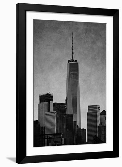 Building Blocks - Noir-Pete Kelly-Framed Giclee Print