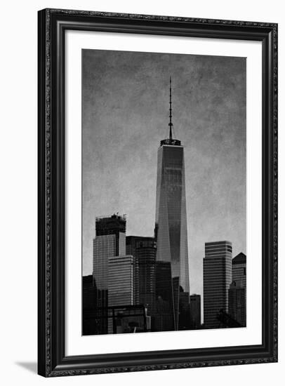 Building Blocks - Noir-Pete Kelly-Framed Giclee Print