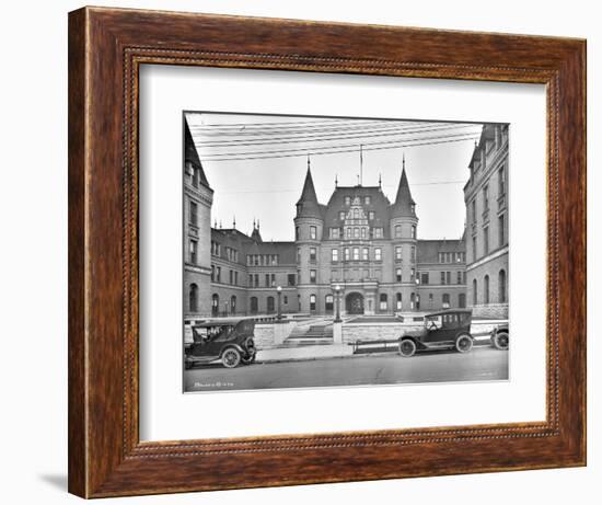 Building Fa?e, Early 1900s-Marvin Boland-Framed Giclee Print