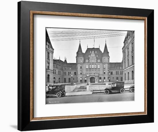 Building Fa?e, Early 1900s-Marvin Boland-Framed Giclee Print