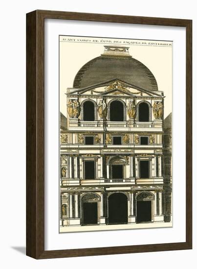 Building Facade I-Vision Studio-Framed Art Print