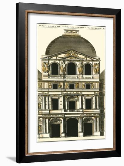 Building Facade I-Vision Studio-Framed Art Print