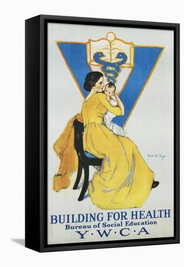 Building for Health, Y.W.C.A. Poster-Marie Danforth Page-Framed Premier Image Canvas