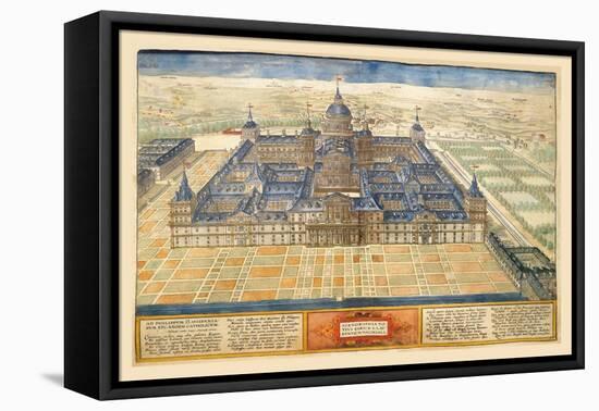 Building in Spain-Abraham Ortelius-Framed Stretched Canvas