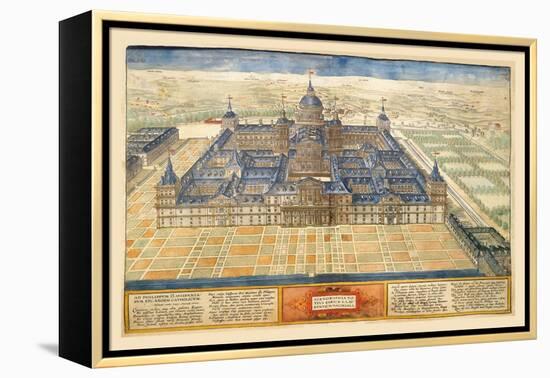 Building in Spain-Abraham Ortelius-Framed Stretched Canvas