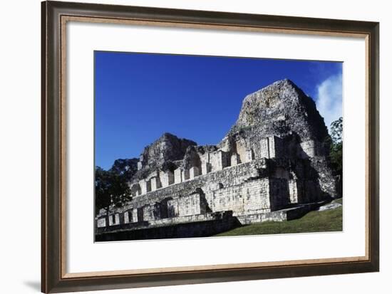 Building in the Archaeological Site of Becan, Campeche, Mexico-null-Framed Giclee Print