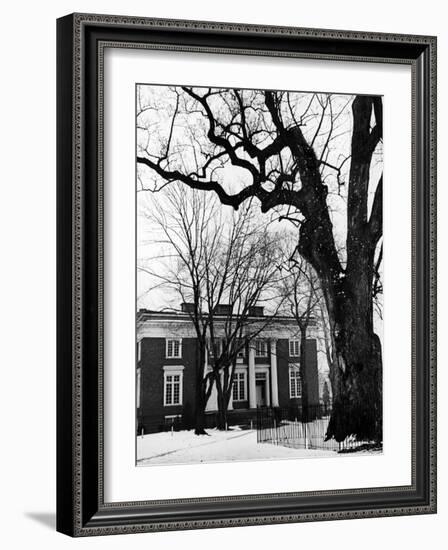 Building on Campus of St. John's College, Annapolis, Maryland-Alfred Eisenstaedt-Framed Photographic Print