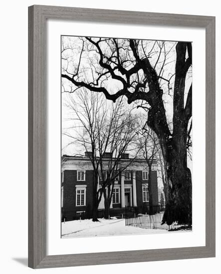 Building on Campus of St. John's College, Annapolis, Maryland-Alfred Eisenstaedt-Framed Photographic Print