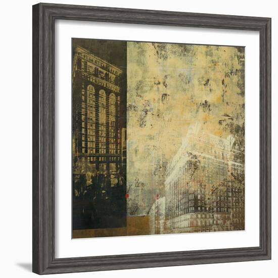 Building Plans I-Kemp-Framed Giclee Print