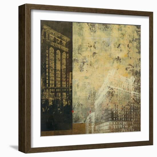 Building Plans I-Kemp-Framed Giclee Print