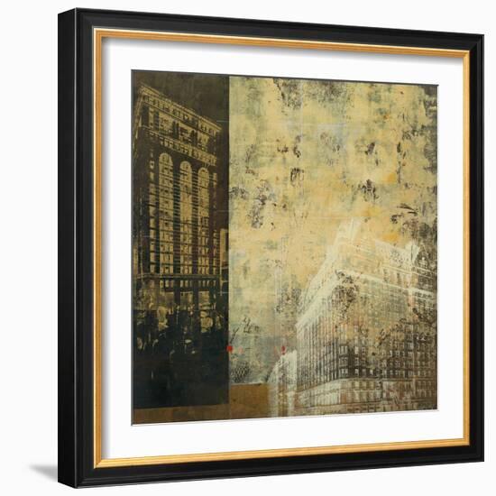 Building Plans I-Kemp-Framed Giclee Print