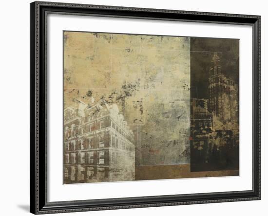 Building Plans II-Kemp-Framed Giclee Print